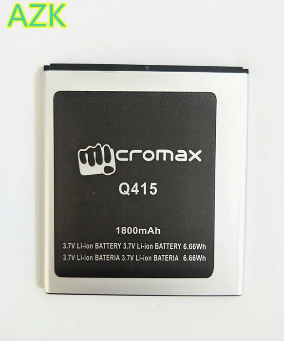 B-TAIHENG NEW 3.7V 1800mAh Battery for Micromax Q415 Q 415 Replacement Li-ion Phone Battery
B-TAIHENG NEW 3.7V 1800mAh Battery for Micromax Q415 Q 415 Replacement Li-ion Phone Battery
