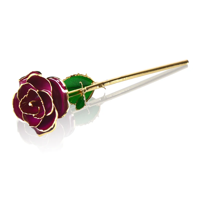WR 1 pcs Purple Metal Rose for Mother's Day Festival Gift lover's Rose artificial flower Wedding Decoration
WR 1 pcs Purple Metal Rose for Mother's Day Festival Gift lover's Rose artificial flower Wedding Decoration