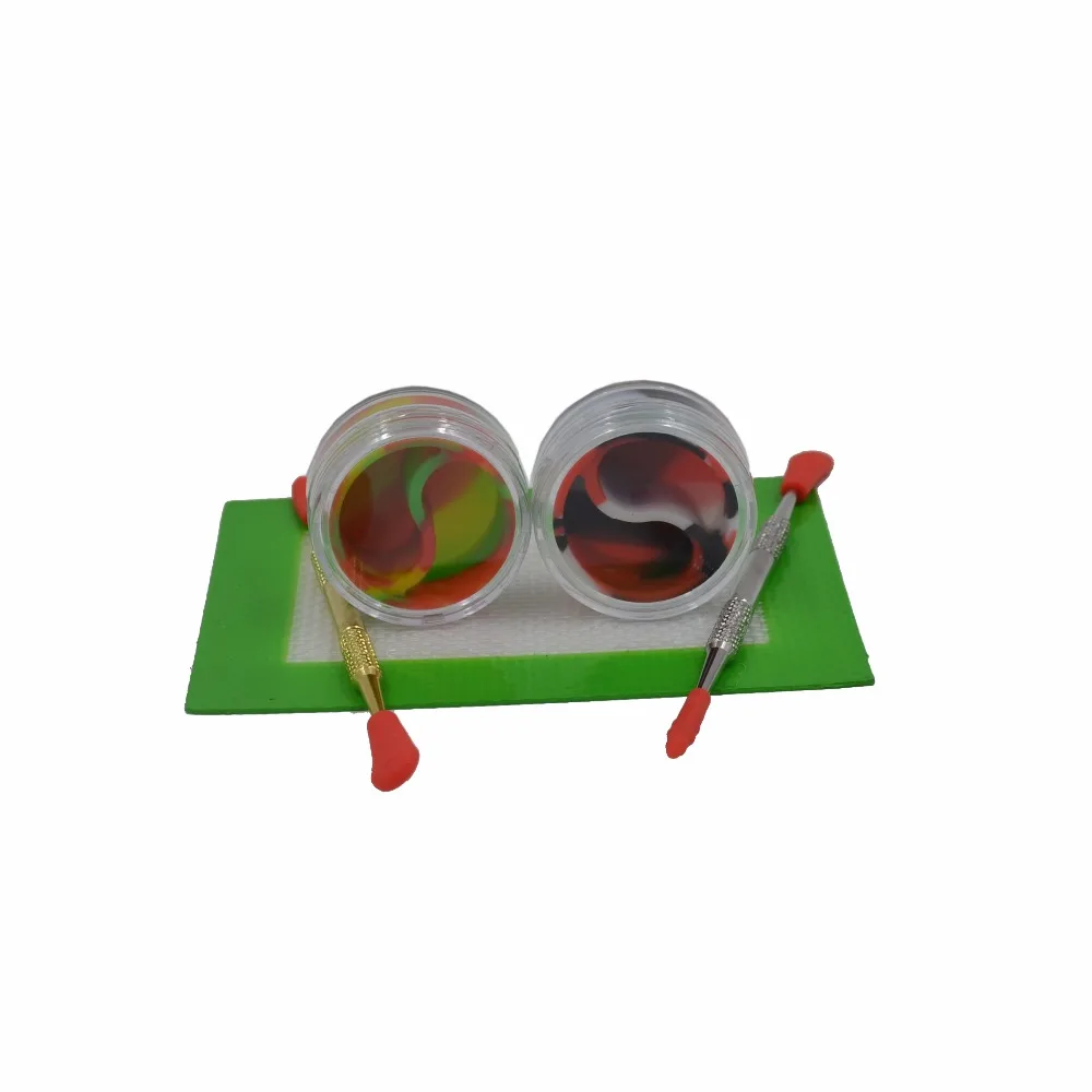 2pcs 7ml Acrylic Non Stick Silicone oil concentrate Container Dab wax Jar+2pcs Slick oil Bho Dabber Carvers tool+Silicone mat
2pcs 7ml Acrylic Non Stick Silicone oil concentrate Container Dab wax Jar+2pcs Slick oil Bho Dabber Carvers tool+Silicone mat