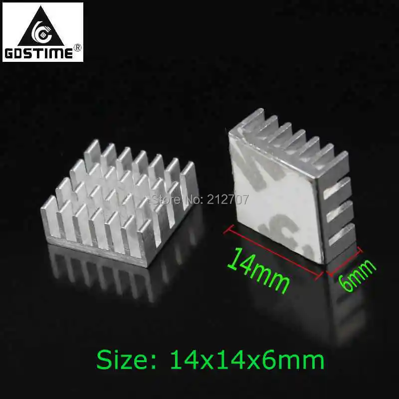 500 шт./лот Gdstime 14x14x6 мм чип радиатора кулера IC MOS VGA карта алюминиевый радиатор
500 шт./лот Gdstime 14x14x6 мм чип радиатора кулера IC MOS VGA карта алюминиевый радиатор