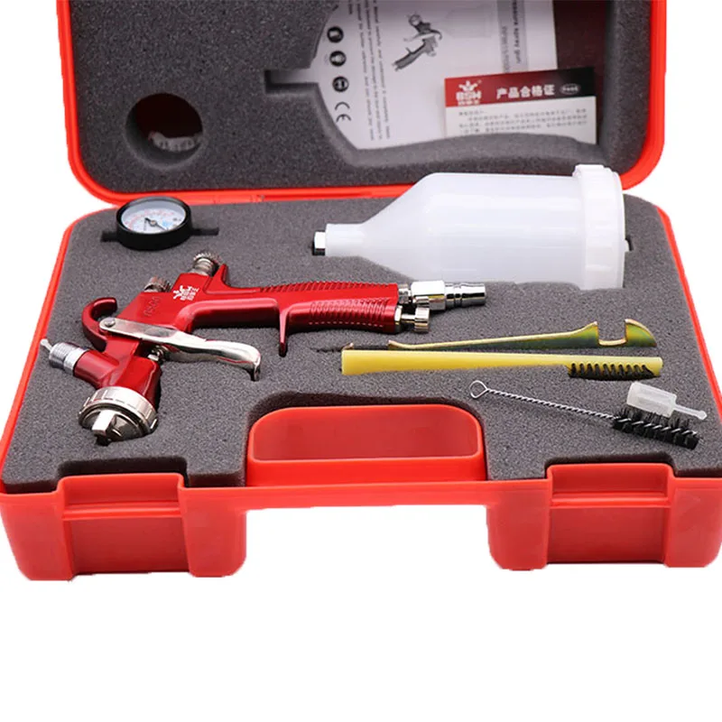 High quality LVLP Air Spray Gun R500 Car Finish Painting 1.3mm Nozzle 600cc Cup Gravity Automotive Finishing Coat Surface Paint
High quality LVLP Air Spray Gun R500 Car Finish Painting 1.3mm Nozzle 600cc Cup Gravity Automotive Finishing Coat Surface Paint