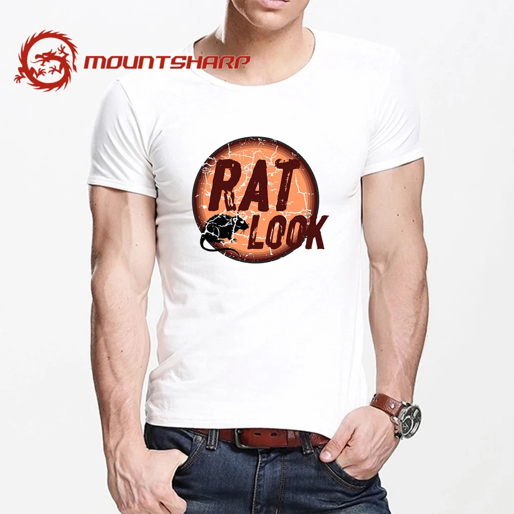MOUNTSHARP Summer T Shirt Men Harajuku Distressed RAT LOOK Funny Print Tee Tops Short Sleeve male T Shirt Casual male Clothes
MOUNTSHARP Summer T Shirt Men Harajuku Distressed RAT LOOK Funny Print Tee Tops Short Sleeve male T Shirt Casual male Clothes