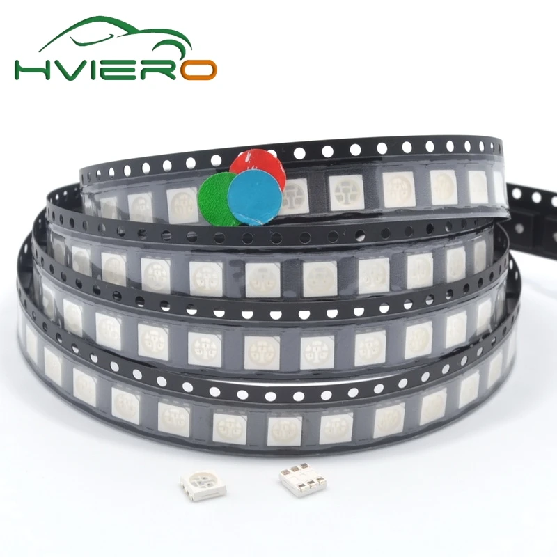 1000pcs 5050 RGB Red Green Blue SMD/SMT Diode LED PLCC-6 3-CHIPS Super Bright lamp light Diodes green product
1000pcs 5050 RGB Red Green Blue SMD/SMT Diode LED PLCC-6 3-CHIPS Super Bright lamp light Diodes green product