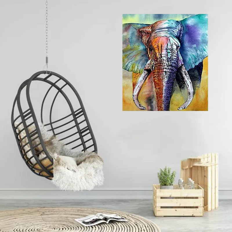 Elephant 5D DIY Diamond Painting Cross Stitch Kits Full Diamond Embroidery Europe Home Decoration Round Drill Mosaic Craft Gift
Elephant 5D DIY Diamond Painting Cross Stitch Kits Full Diamond Embroidery Europe Home Decoration Round Drill Mosaic Craft Gift