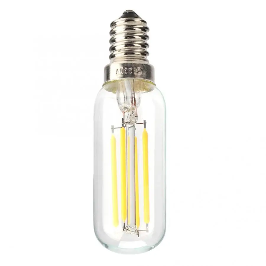 LED Filament Refrigerator Microwave Oven Sewing Machine Tubular Lamp Light E14 T26 4W 220V
LED Filament Refrigerator Microwave Oven Sewing Machine Tubular Lamp Light E14 T26 4W 220V