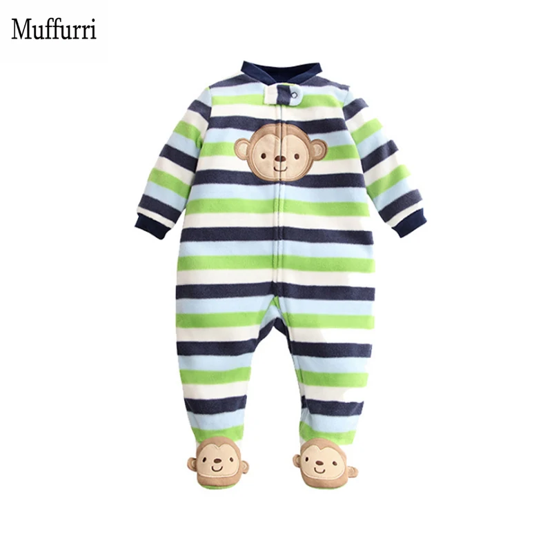 Muffuri Autumn Winter Baby Romper Long Sleeves Cotton & Cashmere Cartoon Pattern with Zipper and Button Romper Children
Muffuri Autumn Winter Baby Romper Long Sleeves Cotton & Cashmere Cartoon Pattern with Zipper and Button Romper Children