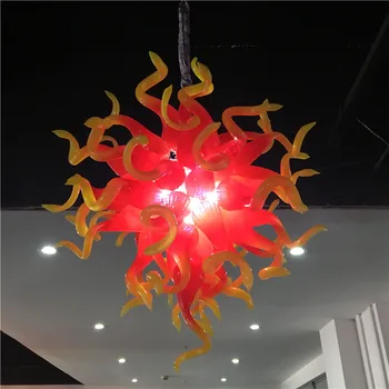 New Crystal Chandelier Lamp Style Hand Blown Glass Chandelier Cheap Pendant Lighting with LED Bulbs
New Crystal Chandelier Lamp Style Hand Blown Glass Chandelier Cheap Pendant Lighting with LED Bulbs