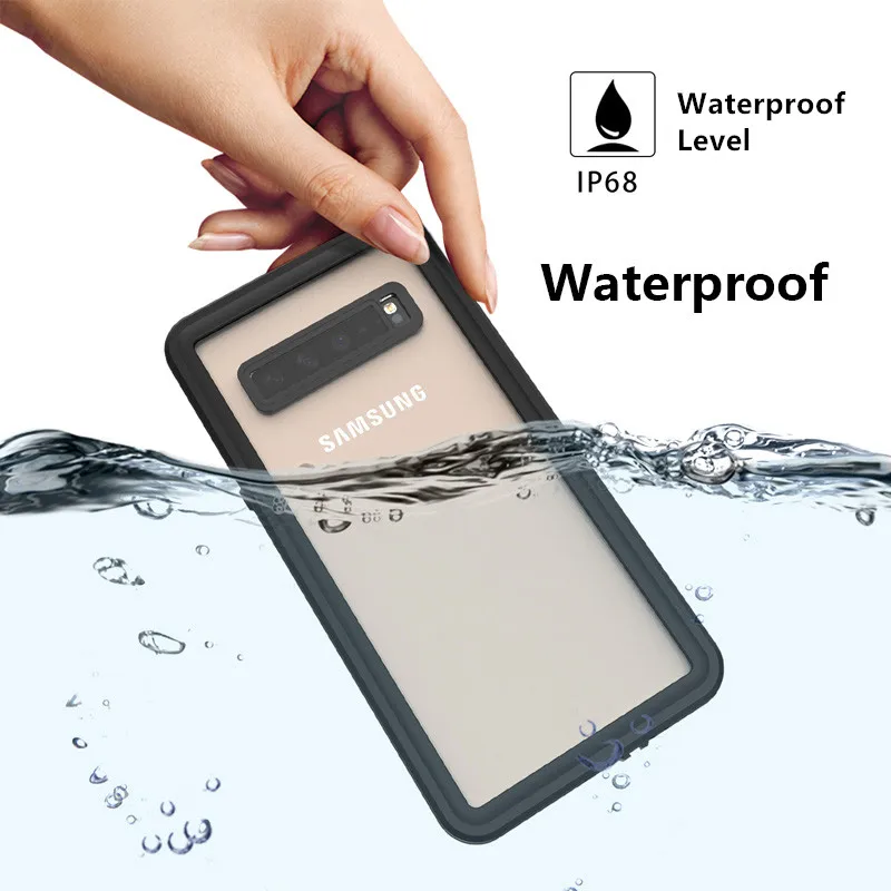 Waterproof Case For SAMSUNG S10 5G S10 Plus Outdoor Underwater Swimming Dustproof Cover Front Protector For Samsung Galaxy S10
Waterproof Case For SAMSUNG S10 5G S10 Plus Outdoor Underwater Swimming Dustproof Cover Front Protector For Samsung Galaxy S10