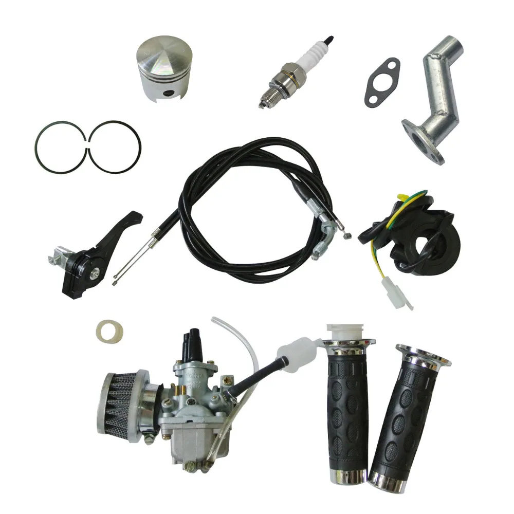 1 Set Carburetor&Piston&Intake Manifold Fits 49/66/80cc Motorized Bicycle 
1 Set Carburetor&Piston&Intake Manifold Fits 49/66/80cc Motorized Bicycle