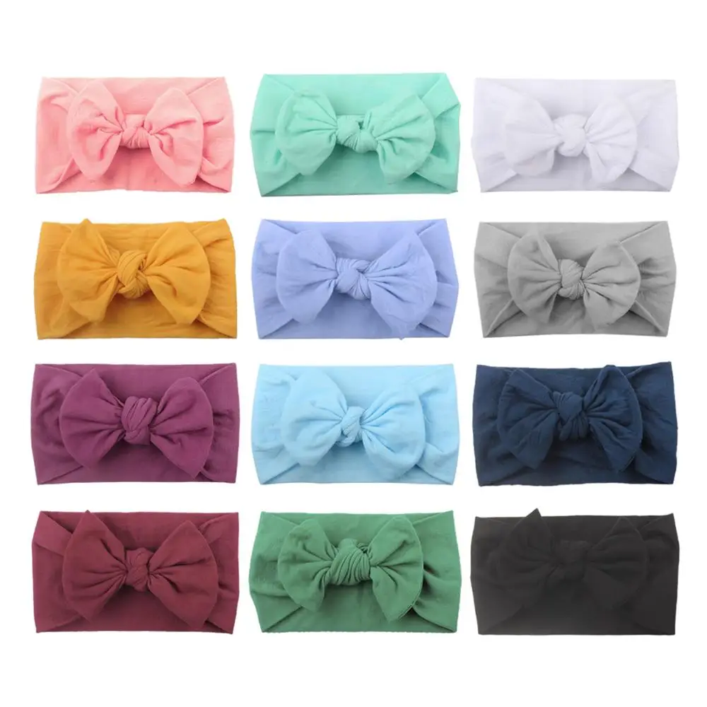 12 PACK Elastic Stretchy Super Soft Nylon Wide Bowknot Baby Headbands Hairband Bows Knot Turban Headwraps Hair Bows Accessories
12 PACK Elastic Stretchy Super Soft Nylon Wide Bowknot Baby Headbands Hairband Bows Knot Turban Headwraps Hair Bows Accessories