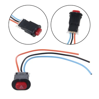 Motorcycle Hazard Light Switch Double Warning Flasher Emergency Signal w/3 Wires Lock Drop shipping
Motorcycle Hazard Light Switch Double Warning Flasher Emergency Signal w/3 Wires Lock Drop shipping