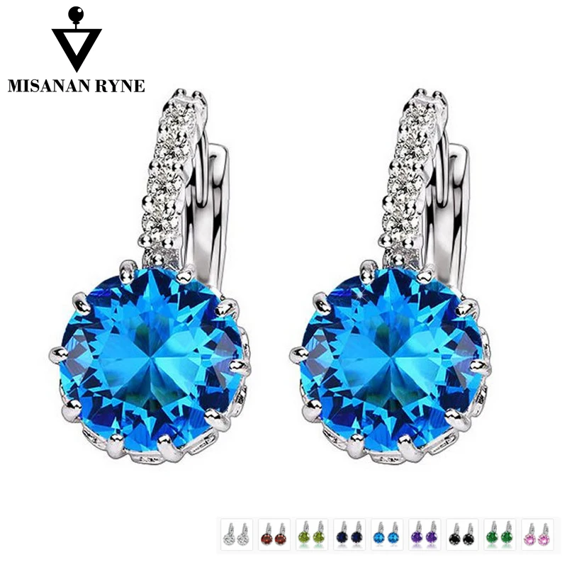 MISANANRYNE High Quality 9 Colors Cubic Zirconia Drop Earrings For Women Fashion Wedding Jewelry Earring
MISANANRYNE High Quality 9 Colors Cubic Zirconia Drop Earrings For Women Fashion Wedding Jewelry Earring