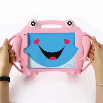 Shock Proof Soft Stand case for Apple Pad5/6 Air 1 Air 2 9.7 pro A1822 A1823 A1954 A1893 etc kids cartoon silicone cover+PEN
Shock Proof Soft Stand case for Apple Pad5/6 Air 1 Air 2 9.7 pro A1822 A1823 A1954 A1893 etc kids cartoon silicone cover+PEN
