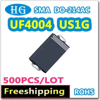 UF4004 US1G SMA DO-214AC 1A 400V 500pcs/lot ultra-fast recovery data inside We can offer free samples High quality
UF4004 US1G SMA DO-214AC 1A 400V 500pcs/lot ultra-fast recovery data inside We can offer free samples High quality