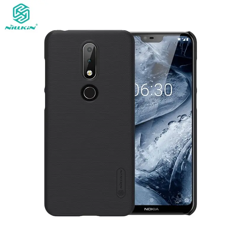 

sFor Nokia X6 Case Nillkin Frosted Shield PC Hard Back Cover Case For Nokia X6 / 6.1 Plus