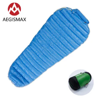 AEGISMAX M2 2 Degree 800FP Outdoor Adult Ultralight Mummy White Goose Down Camping Winter Sleeping Bag With Compression Bag
AEGISMAX M2 2 Degree 800FP Outdoor Adult Ultralight Mummy White Goose Down Camping Winter Sleeping Bag With Compression Bag