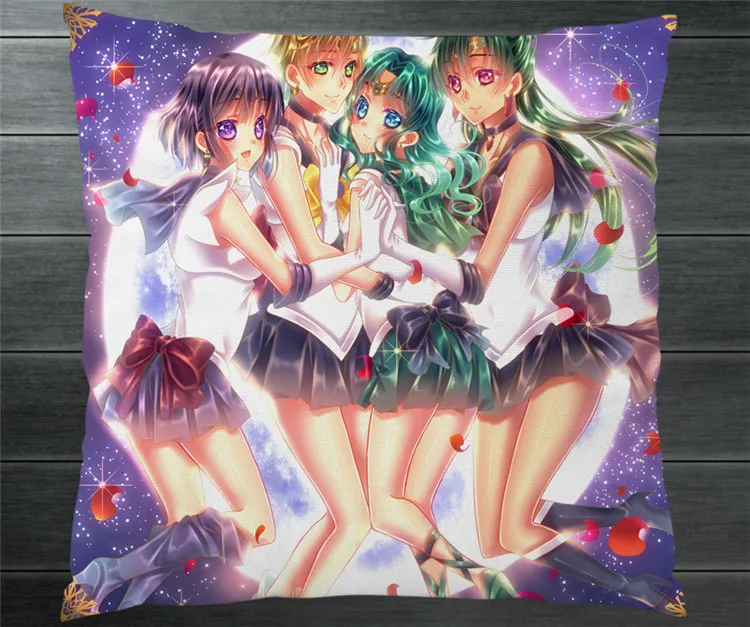 Anime Sailor Moon Crystal Saturn Neptune Fanart 40*40cm Two Side Pillowcase Pillow Case Cover Cosplay Gift BED/SOFA/CAR Decor
Anime Sailor Moon Crystal Saturn Neptune Fanart 40*40cm Two Side Pillowcase Pillow Case Cover Cosplay Gift BED/SOFA/CAR Decor