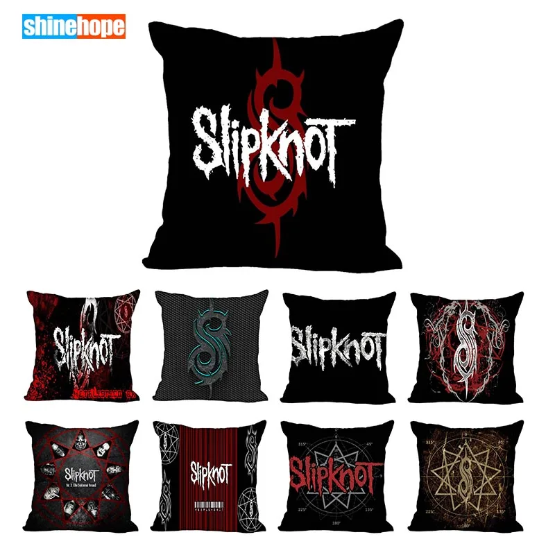 Custom Slipknot Logo Square Pillowcase Custom Zippered Pillow Cover Case 40x40,45x45cm(One Side)
Custom Slipknot Logo Square Pillowcase Custom Zippered Pillow Cover Case 40x40,45x45cm(One Side)