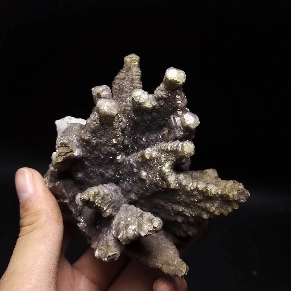 352g Natural stones and minerals brown Calcite quartz crystals RARE ORE UNIQUE Specimens CHINA