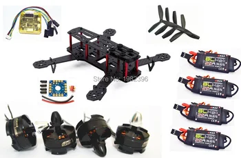 Mini CC3D QAV250 carbon fiber frame flight control panel 22042300kv motor 20A ESC BLHeli5045 propeller four-axis aircraft
Mini CC3D QAV250 carbon fiber frame flight control panel 22042300kv motor 20A ESC BLHeli5045 propeller four-axis aircraft