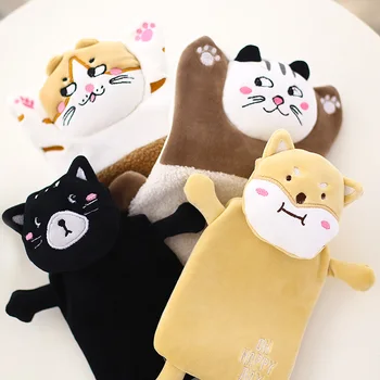 bottle hand warmer hot water bottle plastic water injection flushing hand bag shaped removable and washable warm bag
bottle hand warmer hot water bottle plastic water injection flushing hand bag shaped removable and washable warm bag