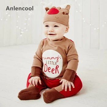 Anlencool Baby Rompers New Autumn Christmas Baby Girl Clothes Neonatal Clothes Baby Clothes Fawn Print Rompers+Hat 2Pcs
Anlencool Baby Rompers New Autumn Christmas Baby Girl Clothes Neonatal Clothes Baby Clothes Fawn Print Rompers+Hat 2Pcs