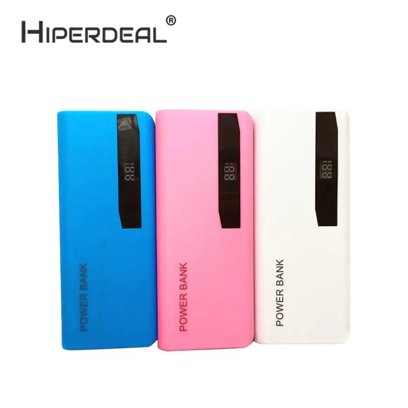 HIPERDEAL LED Display 5X 18650 USB Power Bank Battery Charger Case DIY Box Rechargeable Battery Power Wall Adapter 1Sp8
HIPERDEAL LED Display 5X 18650 USB Power Bank Battery Charger Case DIY Box Rechargeable Battery Power Wall Adapter 1Sp8