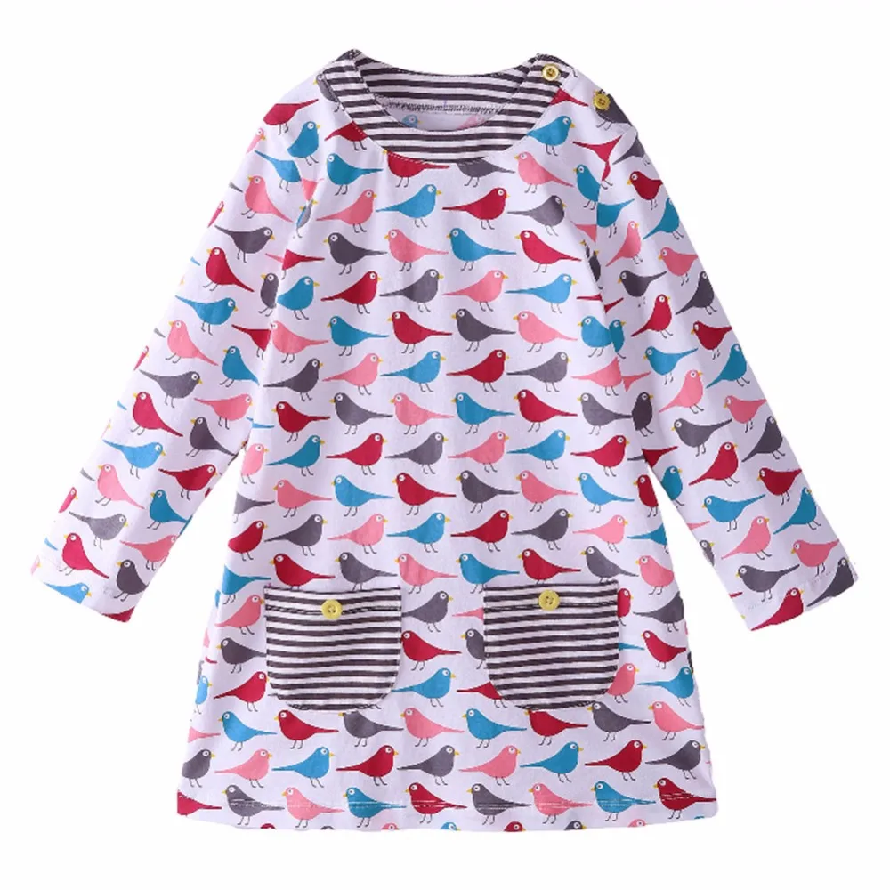 2019 Summer Baby Girl Dress With Bird Animals Princess Dresses O Neck Long Sleeve Children Clothing For Kids #265566
2019 Summer Baby Girl Dress With Bird Animals Princess Dresses O Neck Long Sleeve Children Clothing For Kids #265566