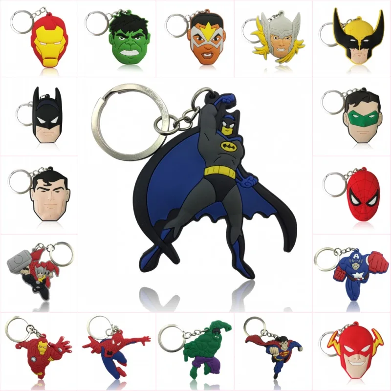 8pcs/lot Marvel Avenger Keychain Cartoon Action Figure Superhero PVC Charm Key Chain Trinket Keyring Key Cover Kid Party Gift
8pcs/lot Marvel Avenger Keychain Cartoon Action Figure Superhero PVC Charm Key Chain Trinket Keyring Key Cover Kid Party Gift