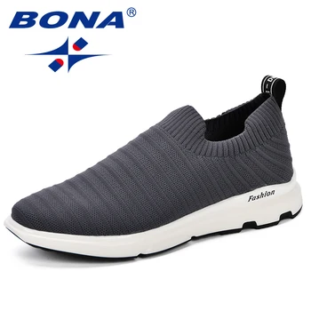 BONA Classics Style Shoes Men Tenis Male Masculino Adulto Sneakers Breathable Slip-On Casual Light Sweat-Absorbant Spring Autumn
BONA Classics Style Shoes Men Tenis Male Masculino Adulto Sneakers Breathable Slip-On Casual Light Sweat-Absorbant Spring Autumn