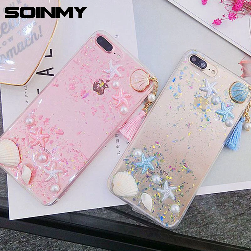 Soinmy 3D Conch Shell Phone Case For iphone 7 Case Luxury Lovely TPU Back Cover For Apple iphone 6 7 8 Plus x Cases Coque fundas
Soinmy 3D Conch Shell Phone Case For iphone 7 Case Luxury Lovely TPU Back Cover For Apple iphone 6 7 8 Plus x Cases Coque fundas