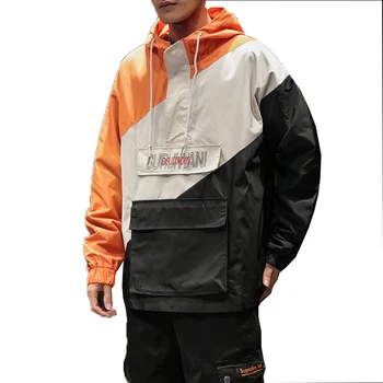 2019 New Sping Jackets Men Patchwork Jacket Fashion Hip Hop Plus Size College Student Windbreaker Coat Men's Hood Jacket M-5xl
2019 New Sping Jackets Men Patchwork Jacket Fashion Hip Hop Plus Size College Student Windbreaker Coat Men's Hood Jacket M-5xl