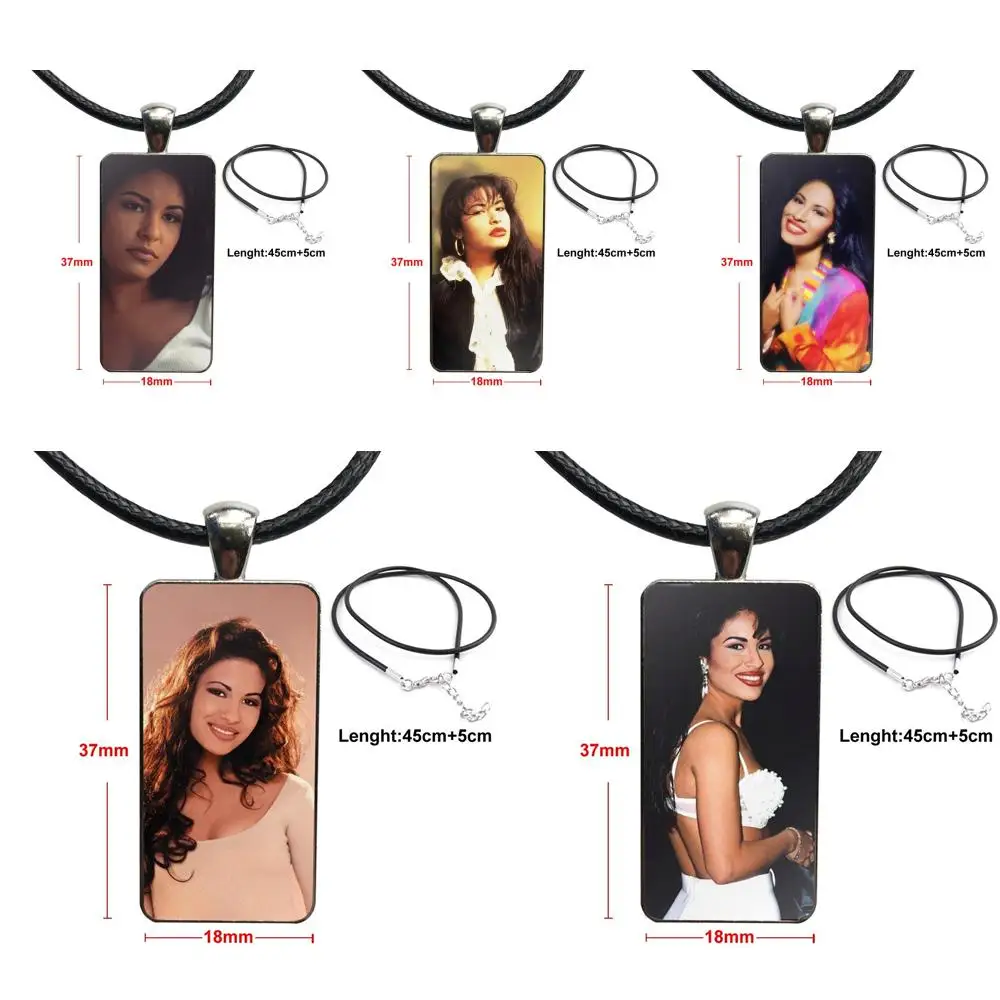 Selena Quintanil Unbelievable For Unisex Stainless Steel Color Glass Cabochon With Rectangle Shaped Pendant Choker Necklace
Selena Quintanil Unbelievable For Unisex Stainless Steel Color Glass Cabochon With Rectangle Shaped Pendant Choker Necklace