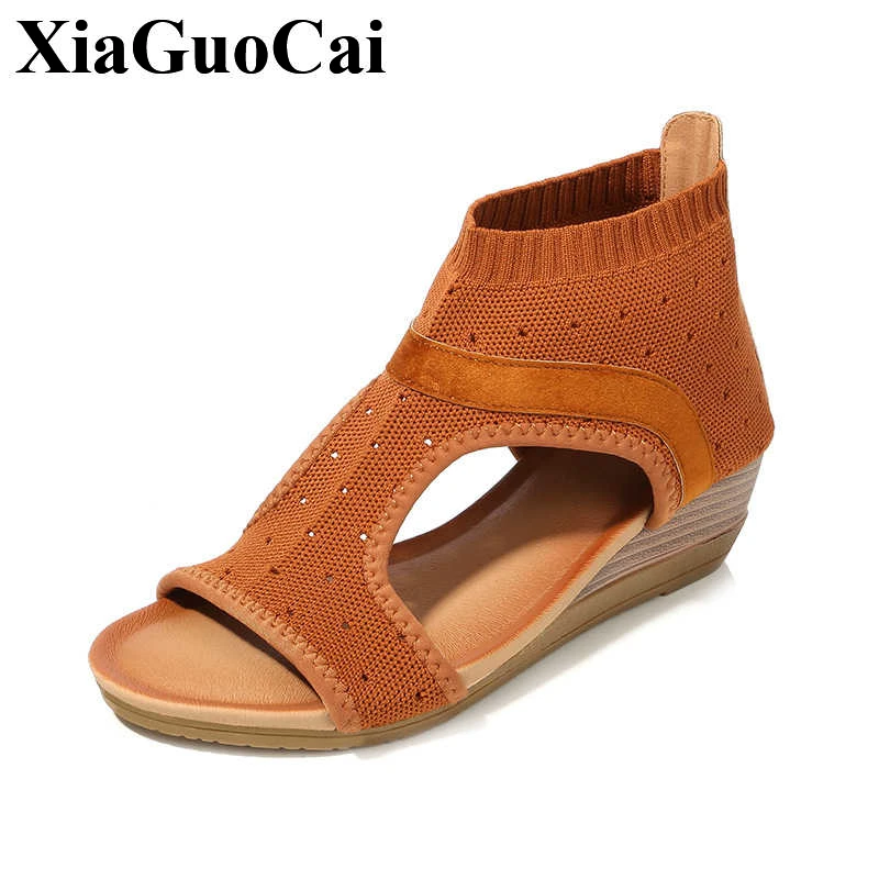 Large Size Women Sandals Wedges Heels Peep Toe Shoes with Platform Spring Summer Soft Breathable Bohemia Stylish Female Sandals
Large Size Women Sandals Wedges Heels Peep Toe Shoes with Platform Spring Summer Soft Breathable Bohemia Stylish Female Sandals