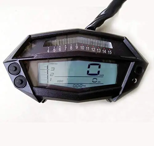 Samdo Universal Motorcycle Speedometer 5 Gear 199 KMH MPH 14000 RPM Odometer Tachometer
Samdo Universal Motorcycle Speedometer 5 Gear 199 KMH MPH 14000 RPM Odometer Tachometer