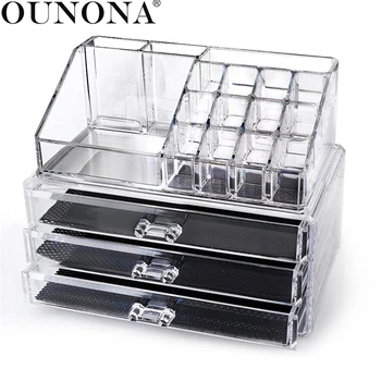 Acrylic 3-Drawer Makeup Organizer Cosmetic Organizer drawer Makeup Case Storage Box Rangement Maquillage
Acrylic 3-Drawer Makeup Organizer Cosmetic Organizer drawer Makeup Case Storage Box Rangement Maquillage