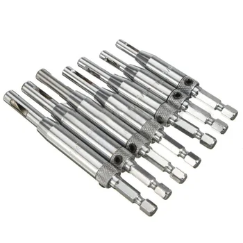 7pcs HSS Self Hinge Twist Drill Bits Hex Shank Screw Hole Screwdriver 5/64" 7/64" 9/64" 11/64" Door Cabinet window Drilling
7pcs HSS Self Hinge Twist Drill Bits Hex Shank Screw Hole Screwdriver 5/64" 7/64" 9/64" 11/64" Door Cabinet window Drilling