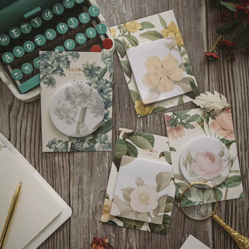 4pcs/lot Beautiful Floral Memo Pad Sticky Notes Notepad Flower Diary Bookmark Paper Sticker Kids Students School Office Supply
4pcs/lot Beautiful Floral Memo Pad Sticky Notes Notepad Flower Diary Bookmark Paper Sticker Kids Students School Office Supply