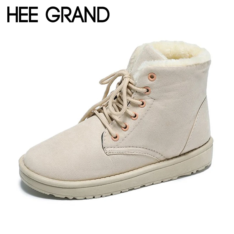 HEE GRAND/Для женщин популярные ботильоны теплые Для Зимняя уличная