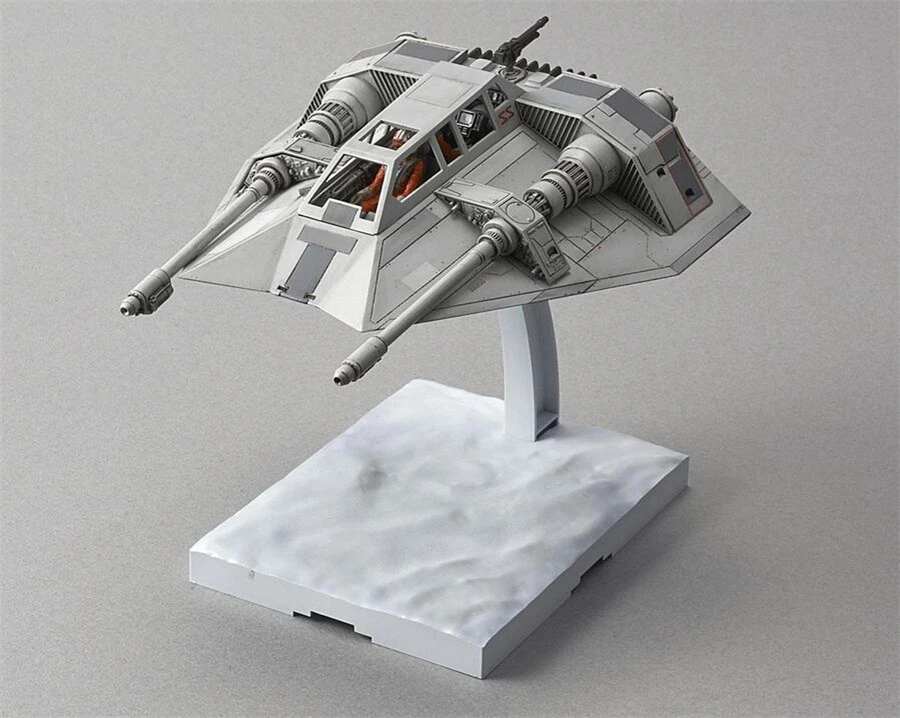 Free Shipping Authentic Bandai WARS STAR series 1:48 series model of snow fighter assembly 3D Model
Free Shipping Authentic Bandai WARS STAR series 1:48 series model of snow fighter assembly 3D Model