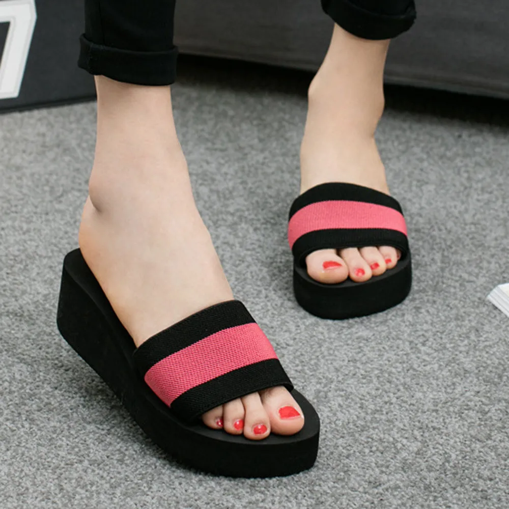 Summer Women Flip Flops Flat Shoes Ladies EVA Sandals Slipper Indoor Outdoor Flip-flops Beach Shoes Striped Design Slippers 2019
Summer Women Flip Flops Flat Shoes Ladies EVA Sandals Slipper Indoor Outdoor Flip-flops Beach Shoes Striped Design Slippers 2019
