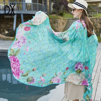 Hijab Women Chiffon Silk Scarves Brand Luxury New Sunscreen Scarf Beach Towel Gradients Wholesale Large Size Face Shield Bandana
Hijab Women Chiffon Silk Scarves Brand Luxury New Sunscreen Scarf Beach Towel Gradients Wholesale Large Size Face Shield Bandana