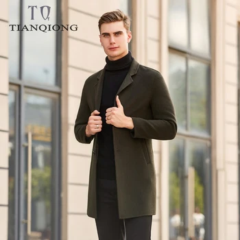 2019 Autumn Winter Brand Men's Clothing New Cashmere Coat High Quality ArmyGreen Business Casual Long Woolen Jacket Male M-3XL
2019 Autumn Winter Brand Men's Clothing New Cashmere Coat High Quality ArmyGreen Business Casual Long Woolen Jacket Male M-3XL