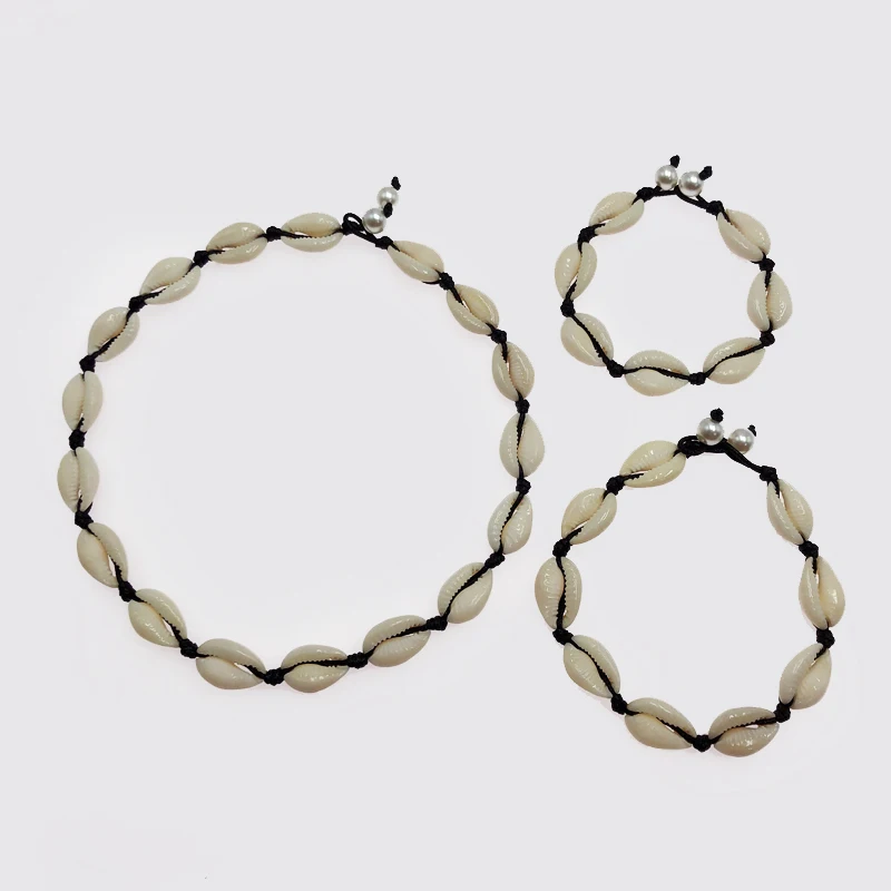 Shell Pearl Necklaces Anklet Bracelet Set For Women Factory Wholesale Chokers Necklaces Cute Maxi Chains Jewelry Accessories
Shell Pearl Necklaces Anklet Bracelet Set For Women Factory Wholesale Chokers Necklaces Cute Maxi Chains Jewelry Accessories