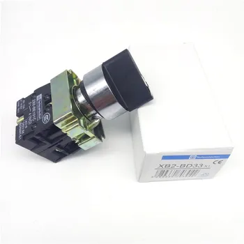 With self-locking ZB2-BE101C XB2-BD33C Three-speed 3-position rotary selector button switch Two normally open
With self-locking ZB2-BE101C XB2-BD33C Three-speed 3-position rotary selector button switch Two normally open