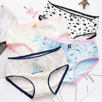 Cotton Panties for Women Ladies Cartoon Underwear Briefs Girls Comfortable Seamless Underpants Female Sexy Lingerie Panty
Cotton Panties for Women Ladies Cartoon Underwear Briefs Girls Comfortable Seamless Underpants Female Sexy Lingerie Panty
