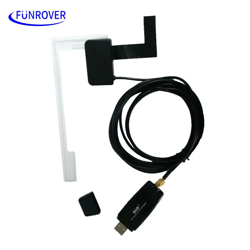 Image Free shipping DAB+ usb dongle with antenna for Android car dvd player car radio gps with 4.4 or 5.1 os and DAB application hot