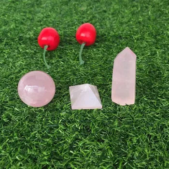 1pcs of hot sale natural pink rose quartz Crystal gemstone pyramid point and ball chakra healing crystal stone for home decor
1pcs of hot sale natural pink rose quartz Crystal gemstone pyramid point and ball chakra healing crystal stone for home decor