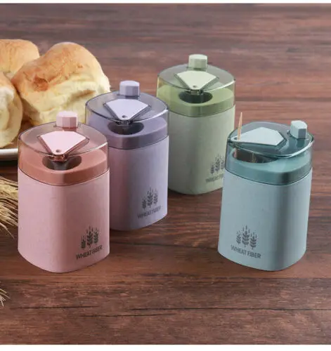 Automatic Toothpick Holder Container Wheat Straw Household Table Toothpick Storage Box Toothpick Dispenser
Automatic Toothpick Holder Container Wheat Straw Household Table Toothpick Storage Box Toothpick Dispenser