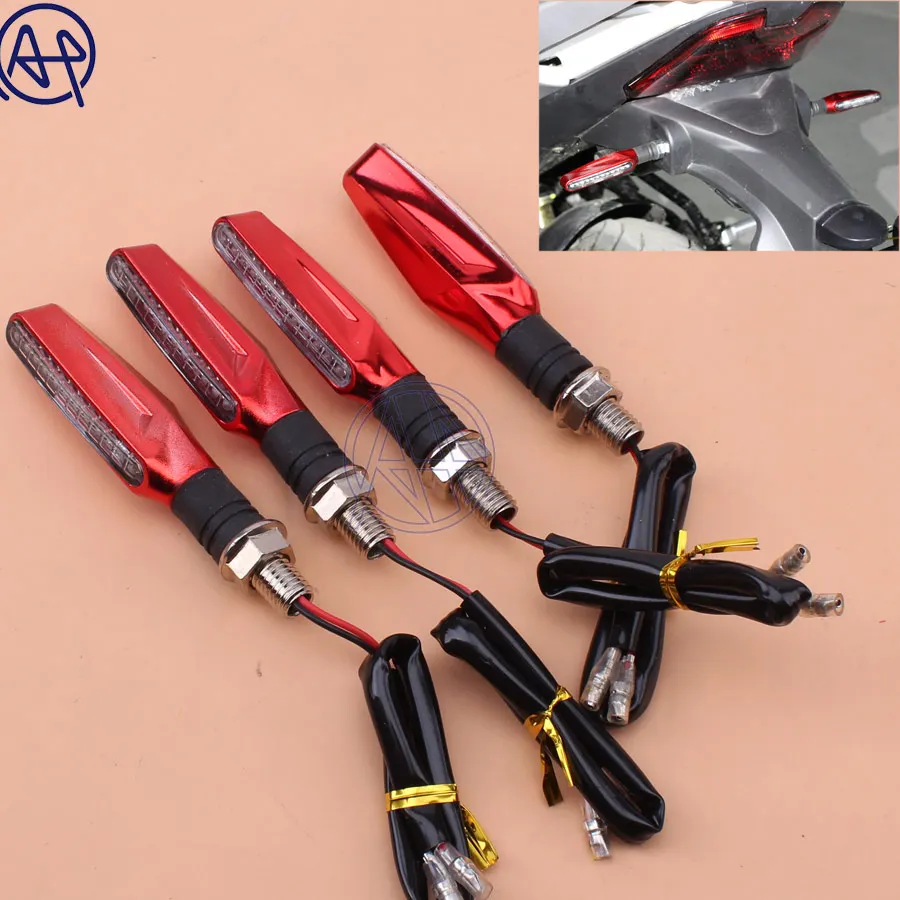 2 пары, универсальные поворотники для Suzuki Honda, 10 мм, 12 В, 12 светодиодов
2 пары, универсальные поворотники для Suzuki Honda, 10 мм, 12 В, 12 светодиодов